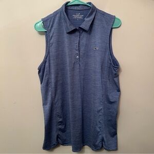 Vineyard Vines Blue Tank Polo